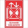 Elevador com defeito 